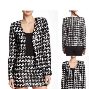 Rachel Zoe mini skirt suit